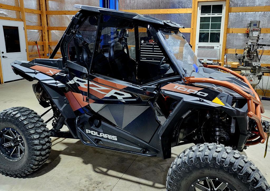 Enclosures for 2 door