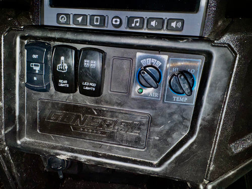 Polaris general 1000xp 4 door A/C and Heat unit