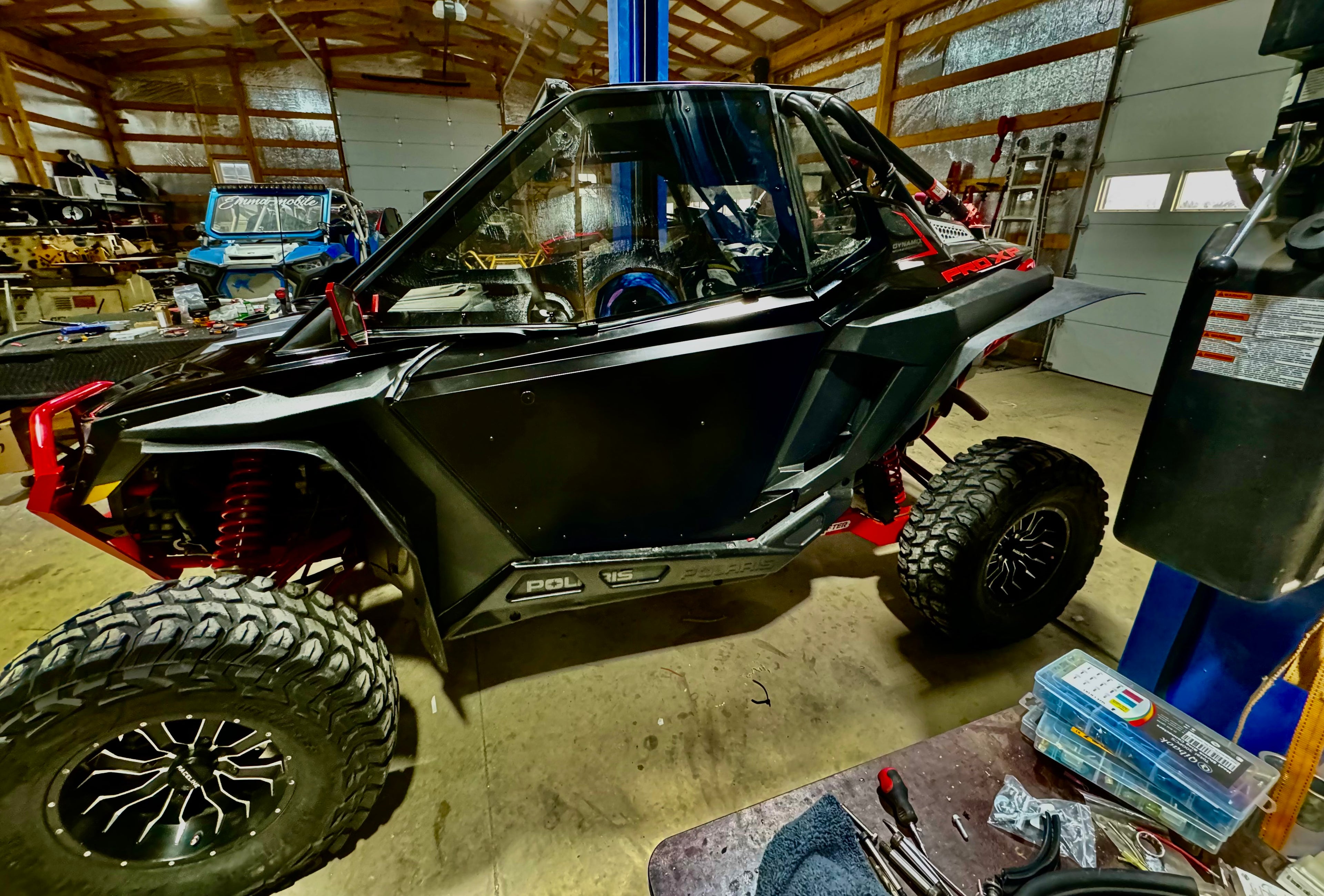 Enclosures for 2 door