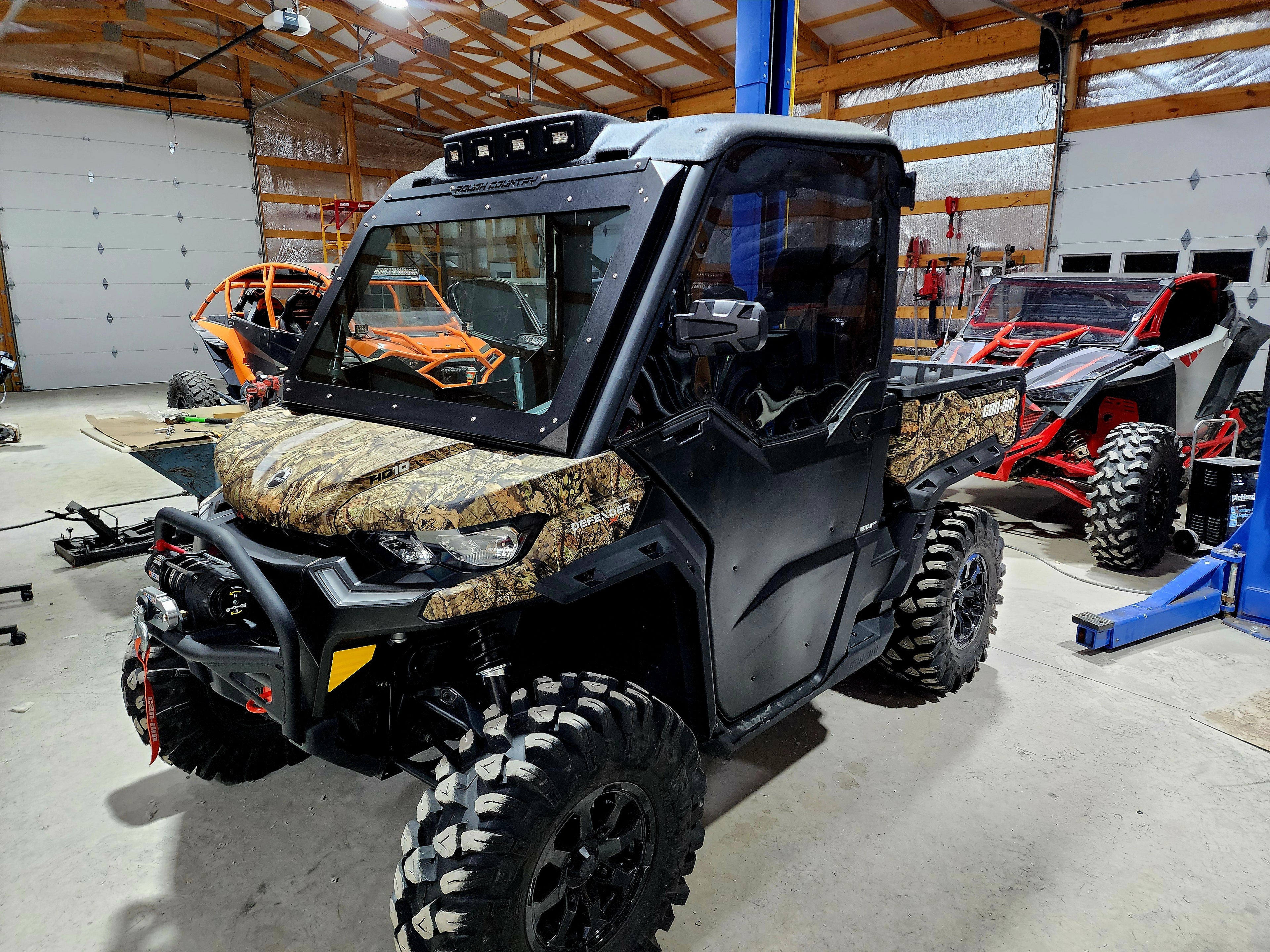 Enclosures for 2 door