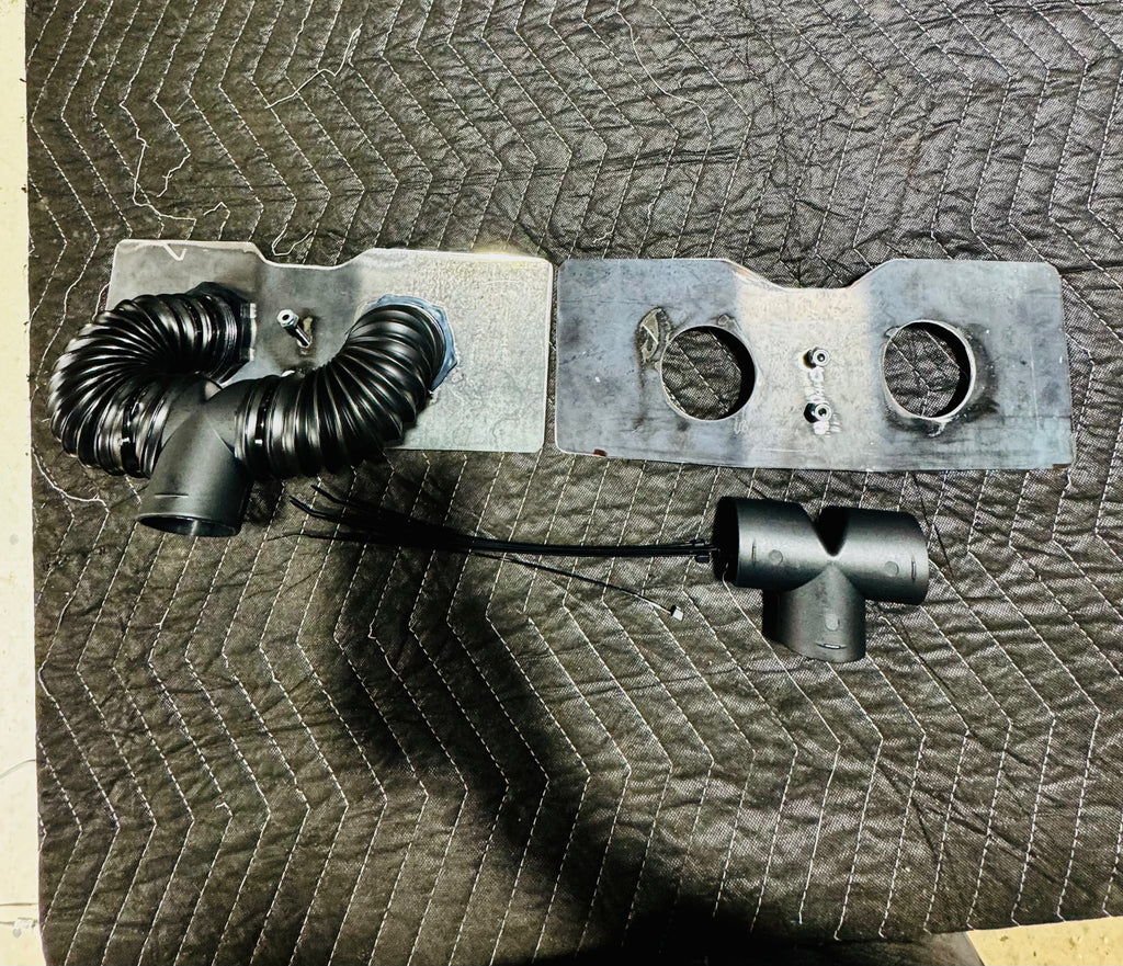 Rzr pro seat vent bracket for all pro models