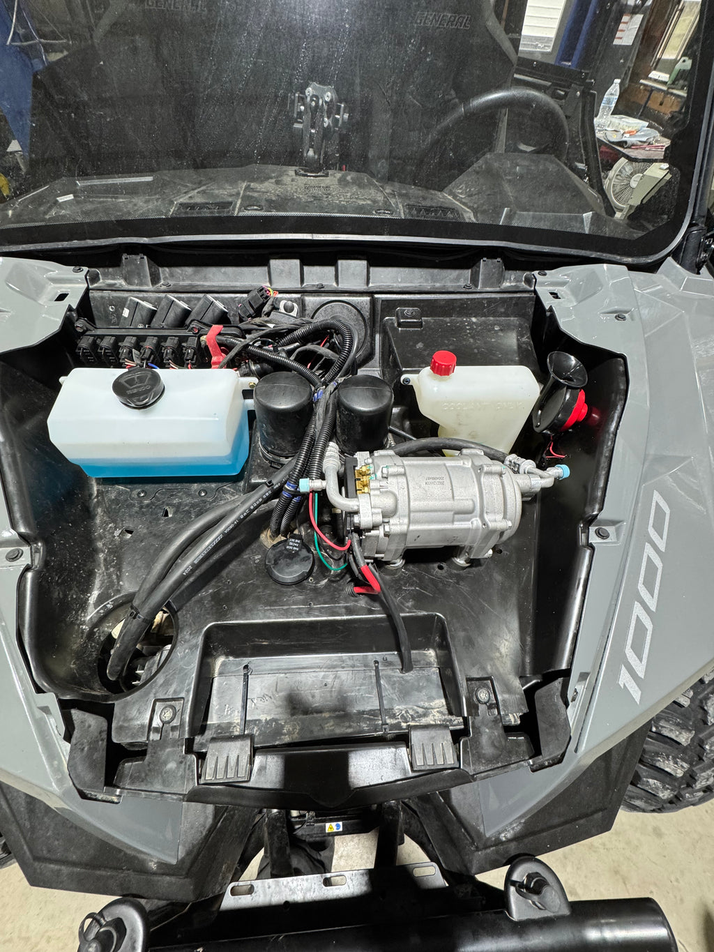 Polaris general 1000xp 4 door A/C and Heat unit