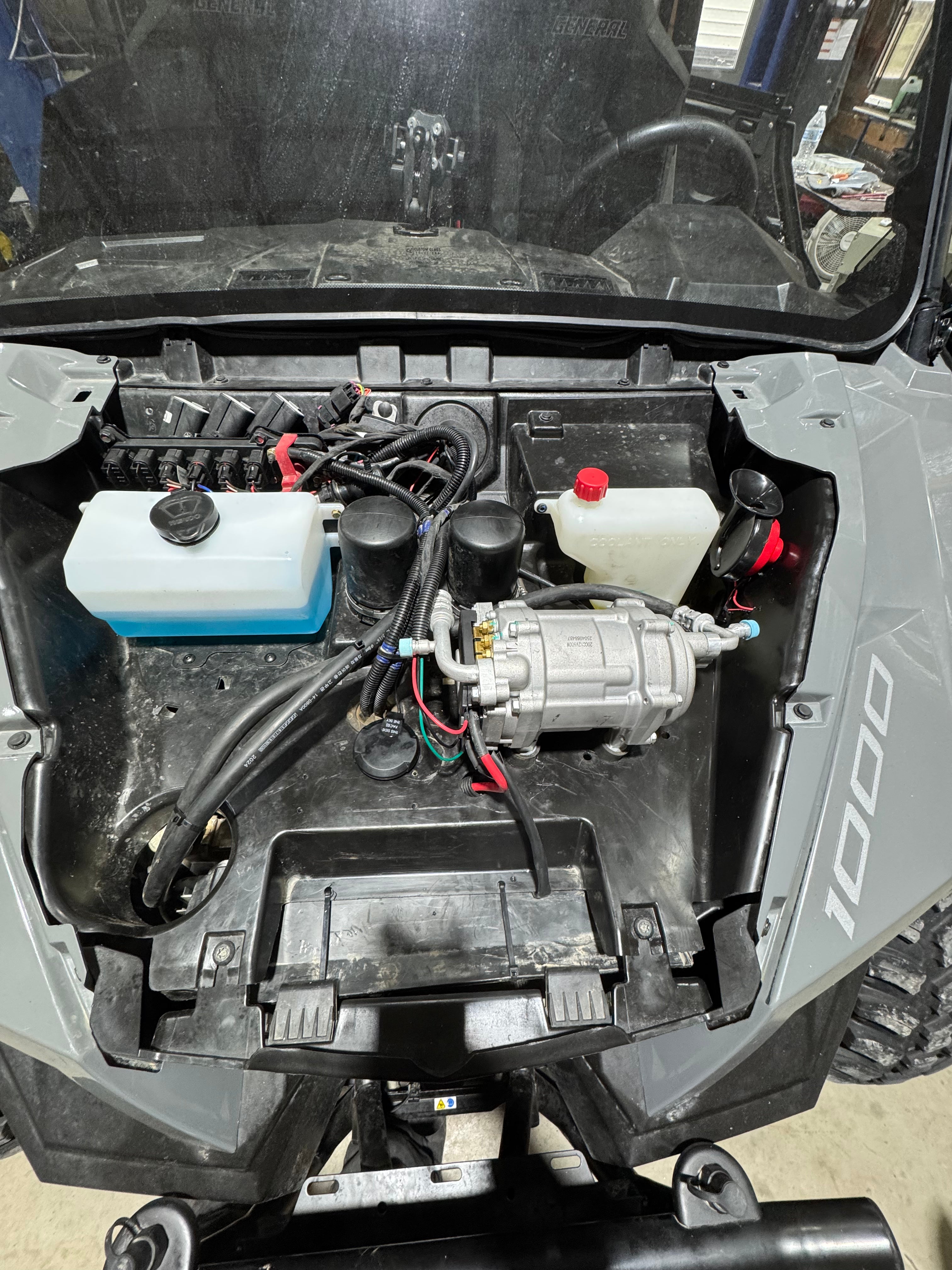 Polaris general 1000xp 4 door A/C and Heat unit